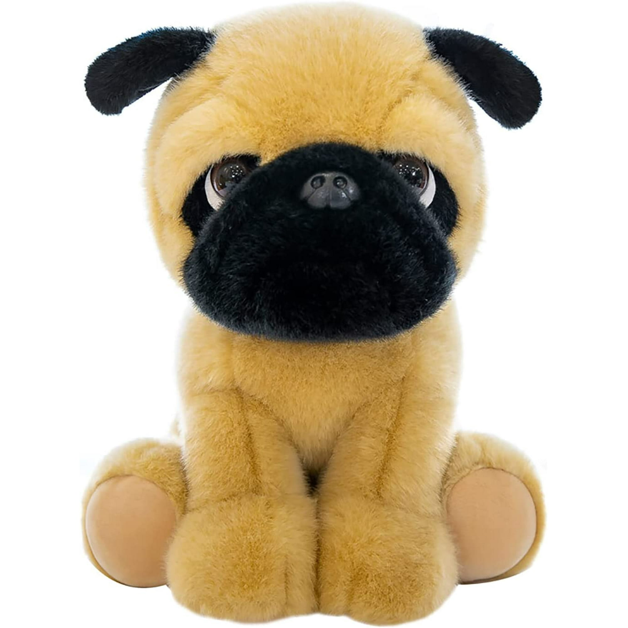 Black pug plush online