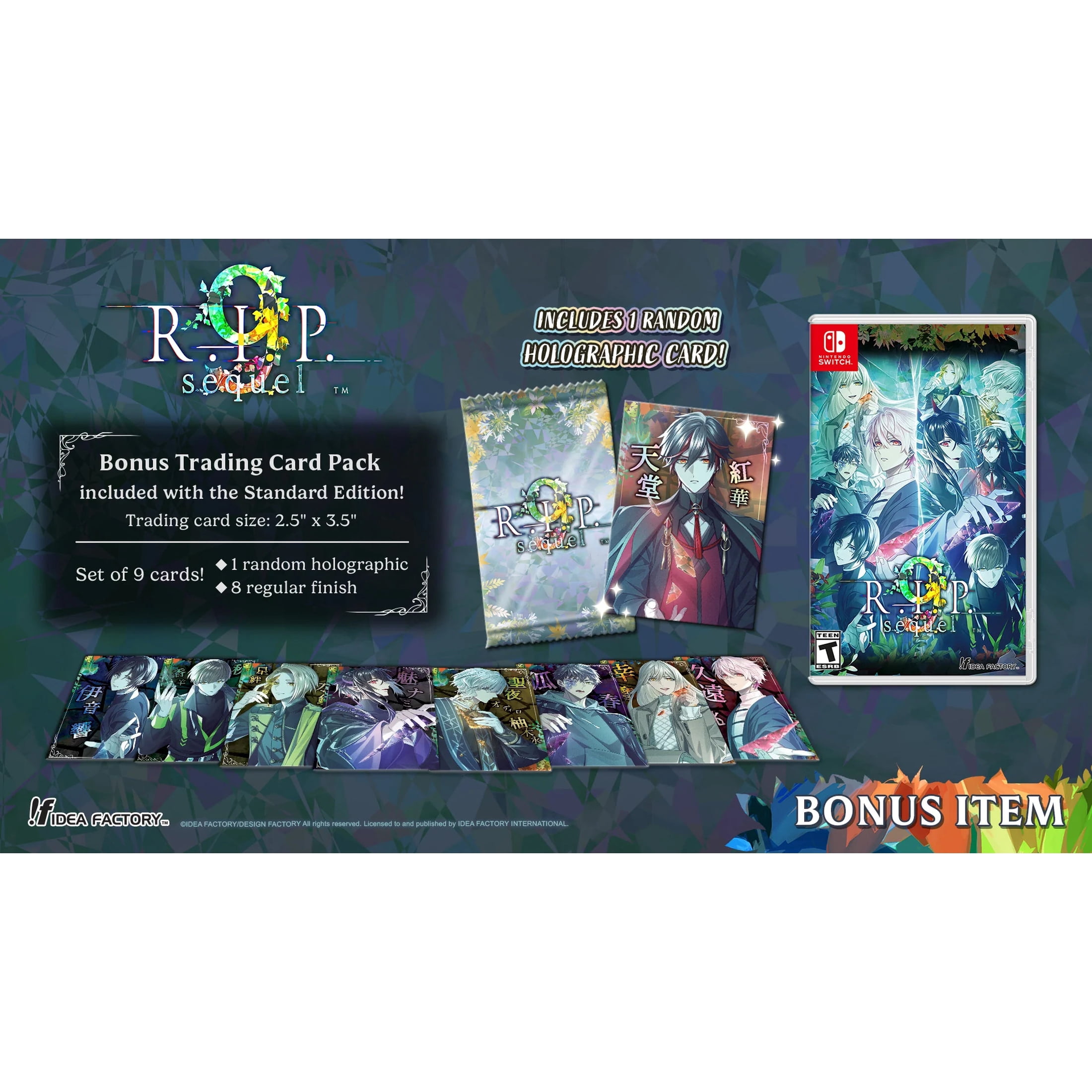 9 R.I.P. sequel - Nintendo Switch Game