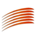 thumbnail image 3 of S SERENABLE 10 Pieces Feathers Fletching Fletches Right Wing 5 Inch Orange, 3 of 9
