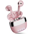 thumbnail image 1 of Auriculares inalámbricos litwlds ENC con cancelación de ruido rosa Bluetooth 5.1, 1 of 9
