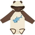 thumbnail image 3 of Inktastic Cute Hammerhead Shark Boys or Girls Long Sleeve Baby Bodysuit, 3 of 5