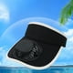 thumbnail image 5 of Sombrero con ventilador solar y carga USB-C, ala reversible, para actividades al aire libre, senderismo, camping, playa, ala ancha, protección solar, diadema ajustable, sombrero portátil con pantalla, 5 of 6