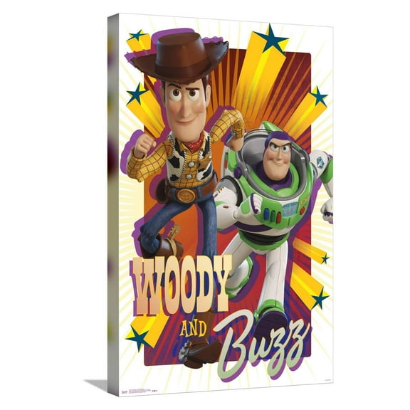 Cat - Funny Face Canvas Wall Poster, 14.725" x 22.375"