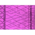 thumbnail image 1 of Ahgly Company Indoor Rectangle Solid Pink Modern Area Rugs, 5' x 7', 1 of 4
