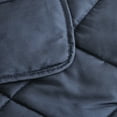 thumbnail image 3 of Pur Serenity Navy 12 lbs Microfiber Weighted Blanket 48"x72", 3 of 3
