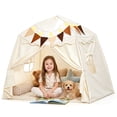 thumbnail image 5 of JoyStone Kids Play Tent with Star Lights & Flags, Foldable Dome Playhouse, Indoor Outdoor Play Tent for Boys & Girls, 54 x 41 x 47 in, 5 of 11
