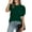 Green, variant on Generic Women's Puff Short Sleeve Sweater 2025 Spring Summer Tops Trendy Business Casual Outfits Work Blouses Clothes