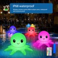 thumbnail image 4 of Luz solar flotante para piscina Control remoto de luz que cambia de color RGB (2 piezas), 4 of 7