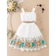 thumbnail image 5 of 2pcs Baby Girls Camisole Top & Mesh Flower Skirt Set Clothes, 5 of 5