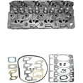 thumbnail image 1 of Seapple Complete Cylinder Head With Valves + Upper Gasket Set Compatible with Kubota Bobcat 773 337 341 S175 S185 T190 Engine, 1 of 1
