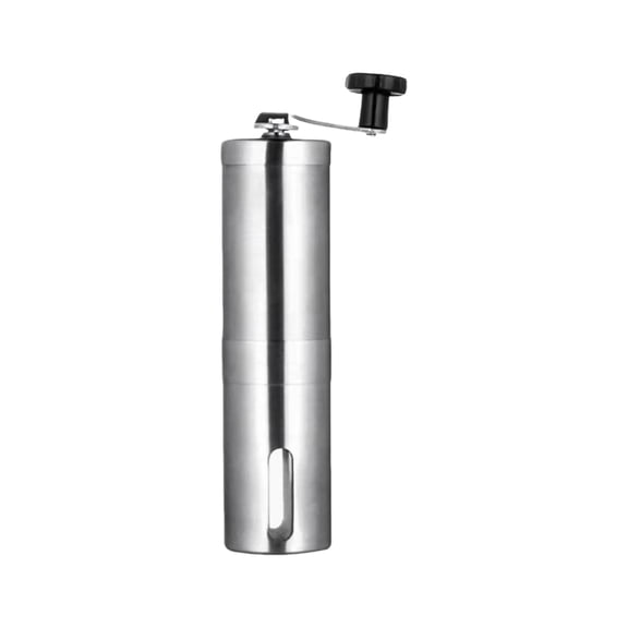 Stainless Steels Coffee Bean Grinder Hand Cranked Grinding Machine for Daily Use