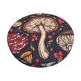 thumbnail image 2 of Lsque Forest Wild Mushroom Round Bar chair cushion covers Velvet Fabric Premium Comfort Protects from Scratches and Stains for 14-17 Inch Chair- 14 inch, 2 of 7