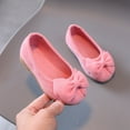 thumbnail image 3 of CHUOU Toddler Dress Shoes for Girls with Bows Solid Color Girls Dress Shoes,12M-10T, 3 of 5