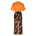 thumbnail image 4 of Puntoco moda mujer verano estampado floral casual manga corta top+pantalón conjunto liquidación Puntoco Puntoco-4105, 4 of 6