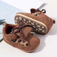thumbnail image 5 of Sneakers For Infants With Soles And Easy Straps Cute Leopard Print Design Lightweight Baby Footwear For Early, 5 of 7