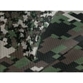 thumbnail image 4 of Ambesonne Camo Quilted Bedspread Set 3 Pcs, Pixelated Digital Abstract, King Size, Army Green Beige Brown, 4 of 5