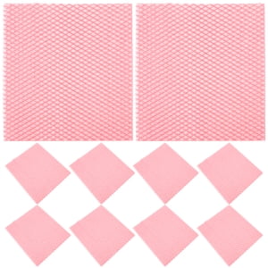 Miangastore Serviettes en papier rouge à forte absorption 50Pcs 15,7X13,8X0,04In