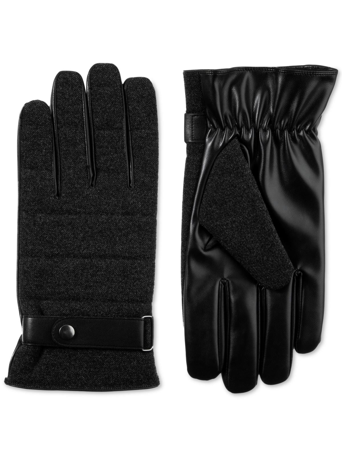 Size 9 Now £6.99 Winter leather PU Touch Screen Gloves Thermal SALE  £9.99 