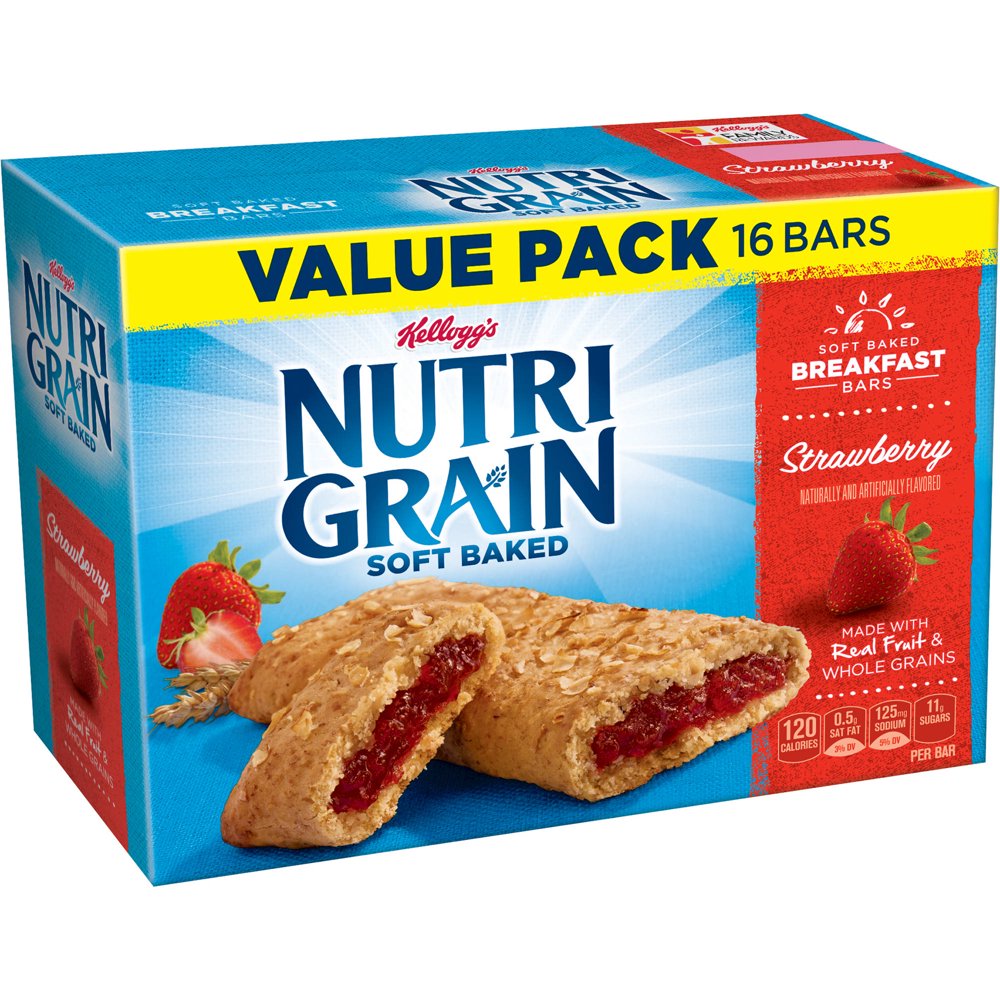Kellanova Nutri-Grain Strawberry package