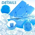thumbnail image 2 of Ice Pack Bag Reusable Cooler Bag Ultra-Thin Freezer Packs Portable Water Injection Box Long-Lasting Cool Packs for Outdoor 2pcs, 2 of 6