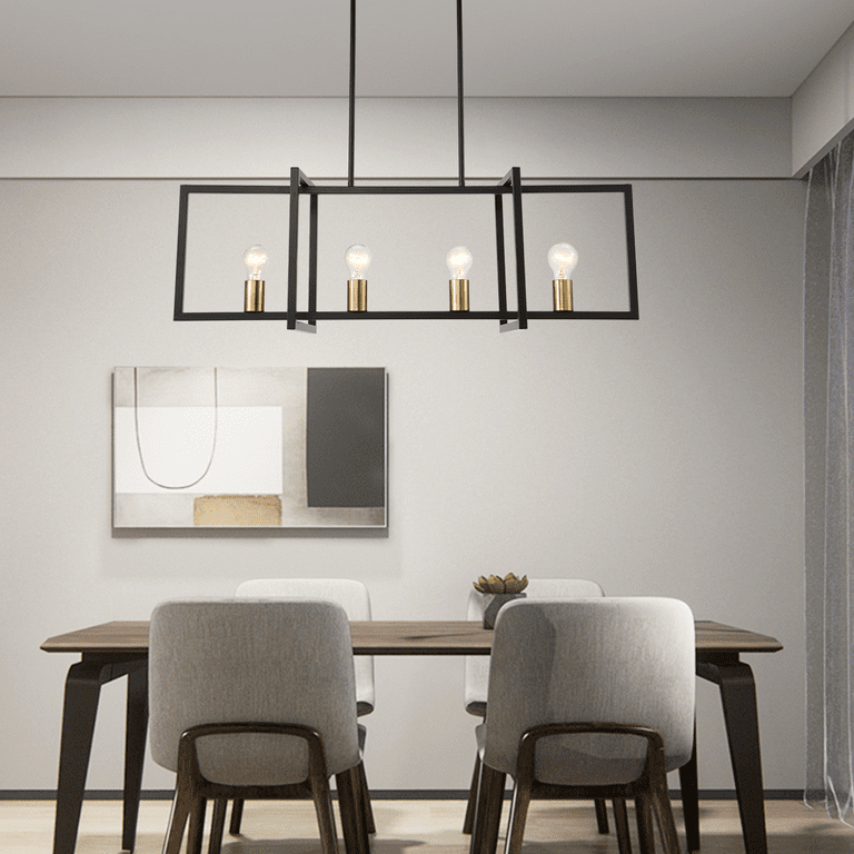 2025 Upgaded Famhouse Dining Oom Light Fixtue,5-Light