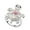Rose Red, variant on Womens Turtle Ring Zodiac Design Alloy Crystal Inlaid Cute Adorable Jewelry Gift For Her Birthday For Gift Lovers