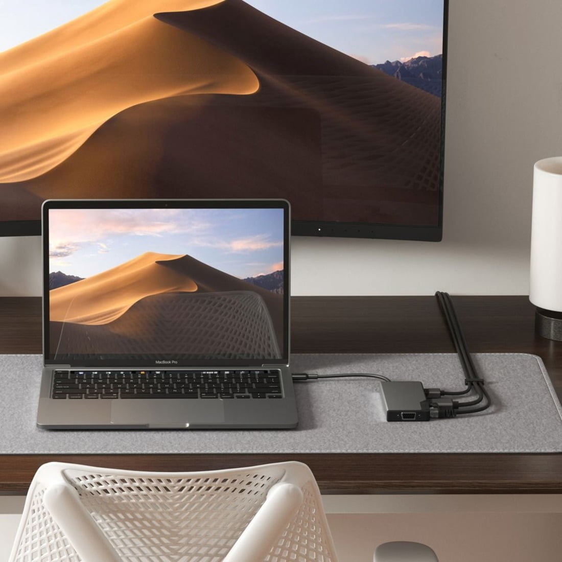 ALOGIC USB-C Fusion ALPHA 5-in-1 Hub - 1 x HDMI 4K@60Hz, 2 x USB-A (USB 3.0), 1 x Gigabit Ethernet, 1 x USB-C (Data & PD) - Space Grey