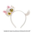 thumbnail image 3 of Cartoon Stuffed Cat Shape Hair Hoop Photoshoot Hair Holder Halloween Party Costume Headwear for Teenagers Women, 3 of 5
