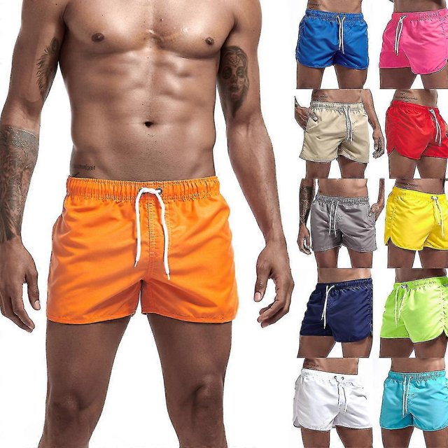 Men's Beach Trousers Solid Collection Men's Casual Shorts