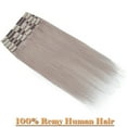 thumbnail image 6 of SEGO Clip in Hair Extensions Human Hair 100% Real Remy Hair 10-24 inch Full Head Thick Hair Pieces Silky Straight Balayage Hair Cleanrance, 6 of 9