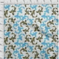 thumbnail image 4 of oneOone Cotton Poplin Light Blue Fabric Asian Japanese Koifish Diy Clothing Quilting Fabric Print Fabric By Yard 42 Inch Wide, 4 of 5
