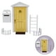 thumbnail image 5 of Simulación de casa de muñecas en miniatura de hadas, decoración de casa de muñecas, muebles de puerta, modelo para niños Amarillo, 5 of 8