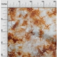 thumbnail image 2 of oneOone Silk Tabby Rust Brown Fabric Brush Stroke Fabric For Sewing Printed Craft Fabric By The Yard 42 Inch Wide, 2 of 4