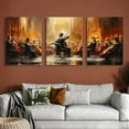 thumbnail image 6 of Ullo0ord Classical Music Wall Art - Abstract Orchestra Paintings, Classical Instruments, Music Room Wall Deco Canvas Painting Posters And Prints Wall Art Pictures for Living Room 12x16x3pcs, 6 of 6