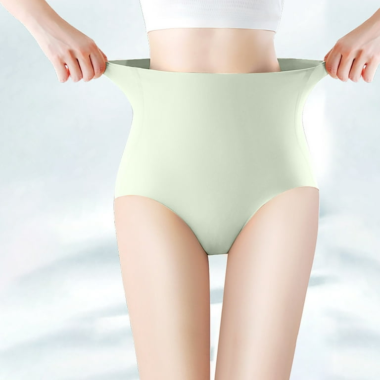 HUPOM Women Boxers Underwear Panties In Clothing Briefs Activewear Tie  Comfort Waist Green S 