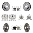 thumbnail image 1 of Transit Auto Front Rear Disc Brake Caliper Rotors and Ceramic Pads Kit (10Pc) for Car 2013-2015 Mazda CX-5 KC8-102992N, 1 of 11