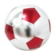 thumbnail image 2 of Balón de fútbol inflable de práctica, balón de fútbol de PVC brillante, equipo de entrenamiento para Rojo, 2 of 9