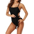 thumbnail image 7 of Sexy One Piece Swimsuits for Women Solid, 7 of 7