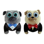 Puppy Dog Pals Bingo and Rolly Small Bean Plush Stuffed Animal, Officially Licensed Kids Toys for Ages 3 Up, Gifts and Presents