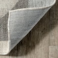thumbnail image 3 of nuLOOM Rhona Modern Geometric Recycled Area Rug, 6' 7" x 9', Rhona Grey, 3 of 7
