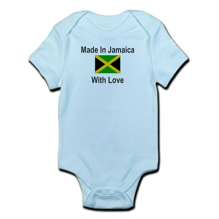 CafePress - Made In Jamaica With Love Infant Bodysuit - Baby Light