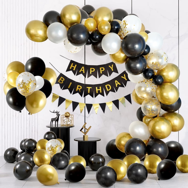 Lego Style Block Party Birthday Decorations Kit - Plates, Banner, Balloons