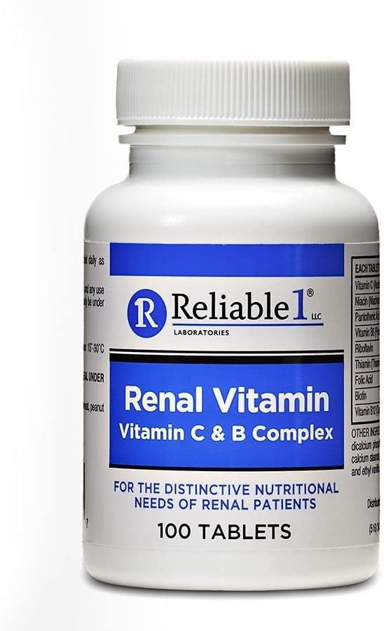 Reliable 1 Vitamin C & B Complex 100 ct