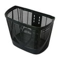 thumbnail image 1 of S SERENABLE Panier avant de Vélo Portable Rétro Accessoires de Cyclisme Noir, 1 of 9