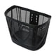thumbnail image 1 of Cesta delantera para bicicleta, diseño vintage, cesta desmontable tejida a mano, cesta para bicicleta Negro, 1 of 9