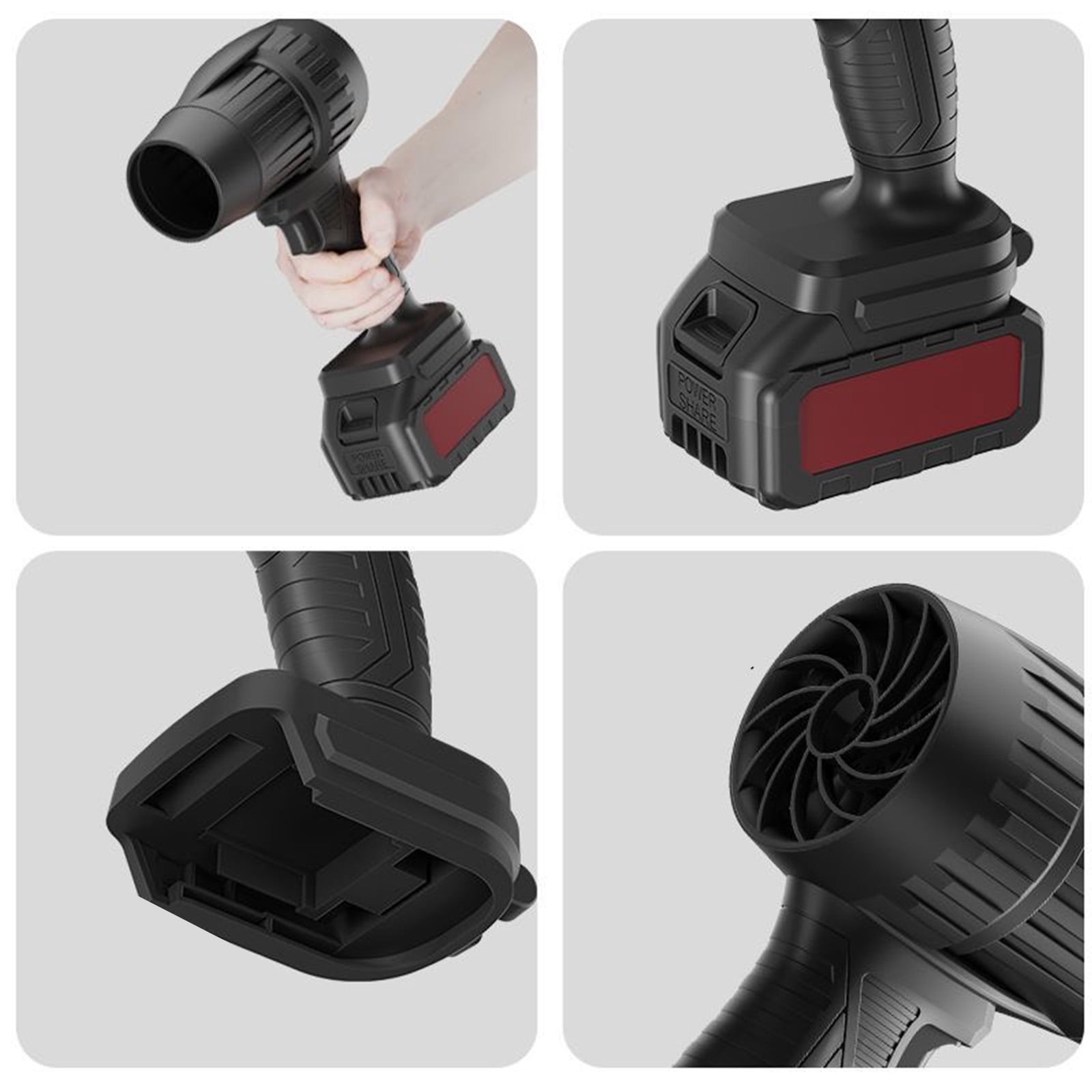 Electric Cordless Leaf Blower  300K RPM, 2x4.0Ah Batteries & Charger. Ideal for Patio Cleaning, Lawn Care. Blows Leaves & Dust. Handheld, Lightweight