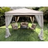 10' x 10' Pitched Roof Line Portable Patio Gazebo