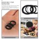 thumbnail image 4 of Accuratekeyword Drive Belt for Pulley 3Pcs Soft Rubber Cassette Tape Machine, 4 of 5