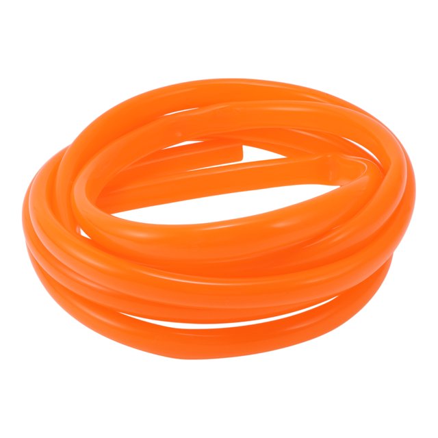 Manguera de vacío de silicona Unique Bargains para línea de vacío automotriz naranja 16FT 5/8" 16mm ID 2mm Grosor 1 Pc Alta temperatura 130PSI Presión máxima para aire y agua
