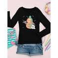 thumbnail image 3 of Halloween Sloth W Little Ghost Long Sleeve Toddler -Image by Shutterstock,  2 Toddler, 3 of 4